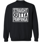 Straight Outta Pampanga Unisex Crewneck Pullover Sweatshirt
